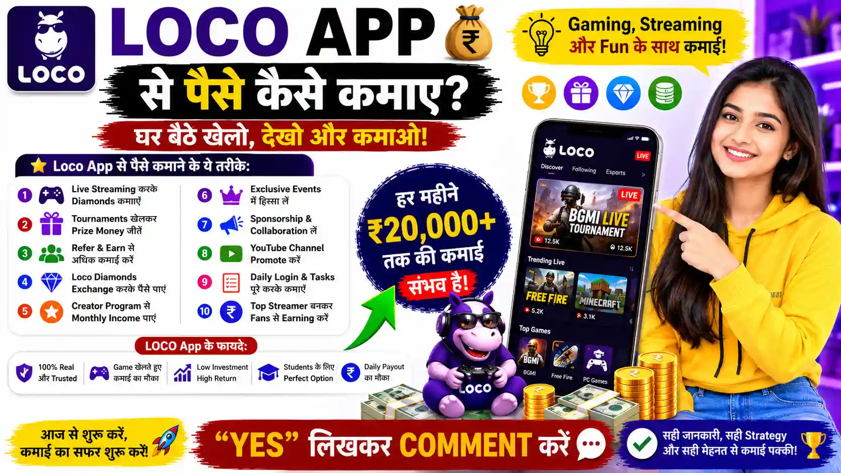 Loco App Se Paise Kaise Kamaye