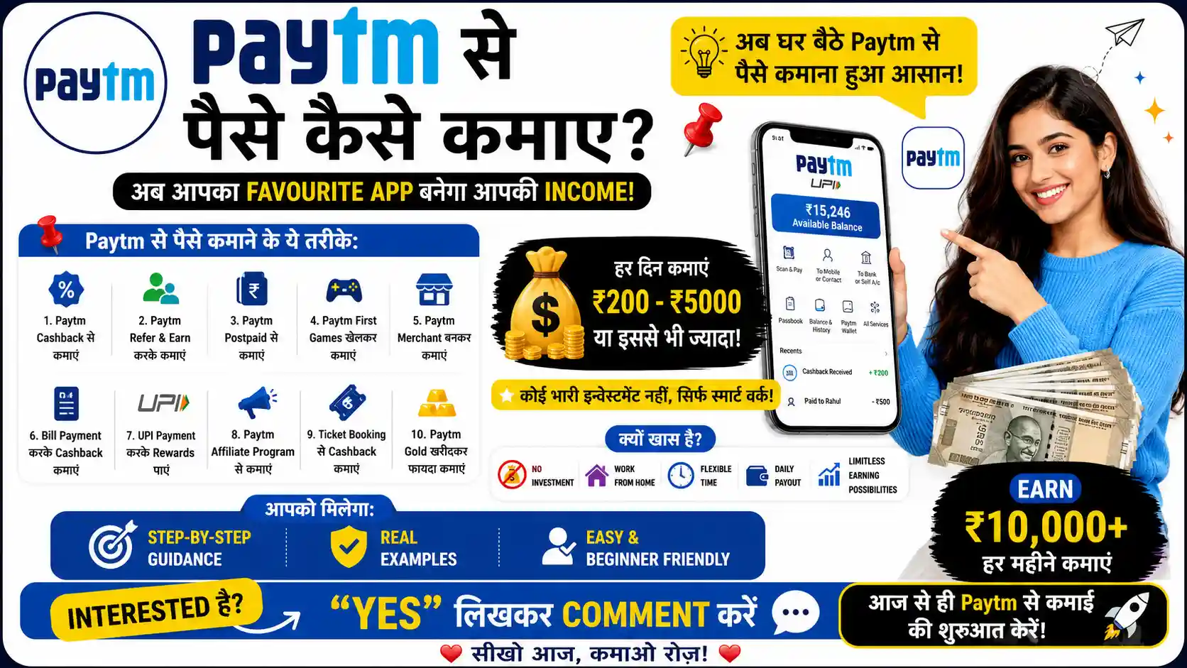PayTM Se Paise Kaise Kamaye