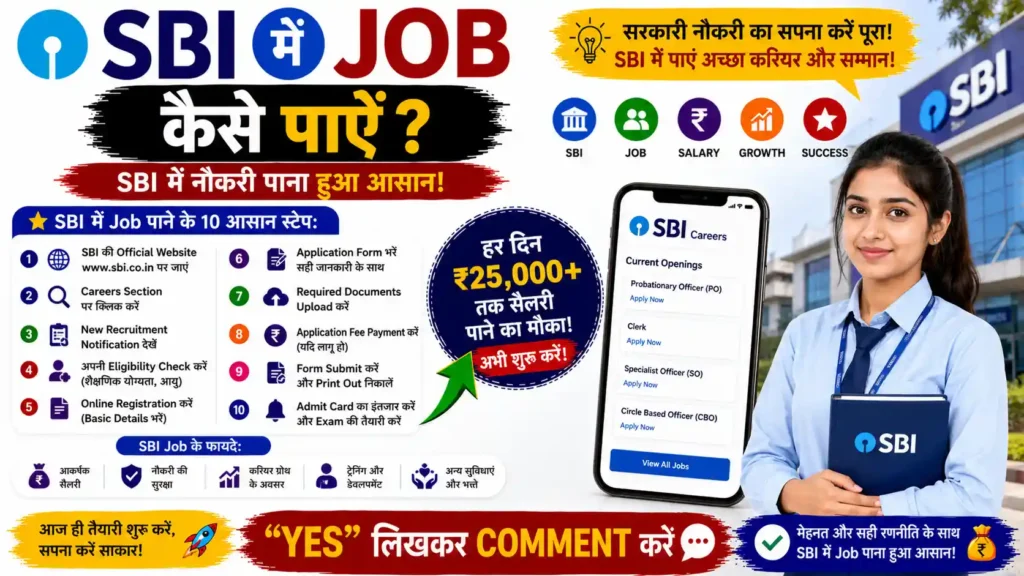 SBI Me Job Kaise Paye